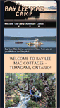 Mobile Screenshot of bayleemaccamp.com